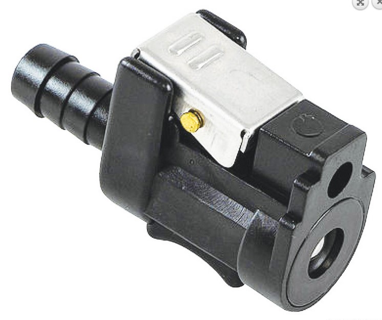 Benzínová prípojka MERCURY a YAMAHA - strana motora